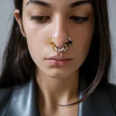 Jaki kolczyk na początek septum? Wybierz najlepszy materiał i kształt