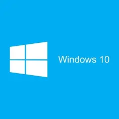 Logo Windows 10 na niebieskim tle. Sprawdź, czy Twój komputer spełnia wymagania Windows 10.