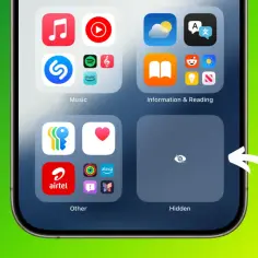 Jak ukryć aplikacje na iPhone? Folder "Hidden" na ekranie głównym iPhone'a pokazuje, jak to zrobić.