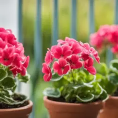 Kiedy sadzić pelargonie na balkonie, aby uniknąć przymrozków?