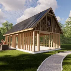Domki szkieletowe cennik: ile kosztuje budowa domu z drewna?