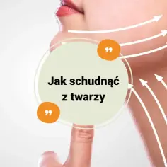 Jak schudnąć z twarzy? Delikatne linie na skórze sugerują poprawę konturów.