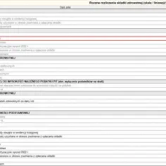 Roczne rozliczenie składki zdrowotnej: przychody, koszty, podstawa i wysokość składki zdrowotnej.