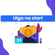 Ulgę na start otrzymasz, gdy tylko zobaczysz kopertę z pieniędzmi i kalendarz z datą 31.