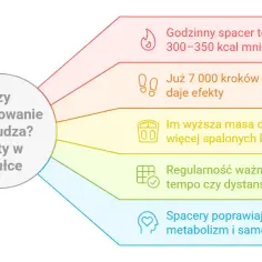 Godzinny spacer – ile kalorii spalisz i jak zwiększyć efektywność chodzenia