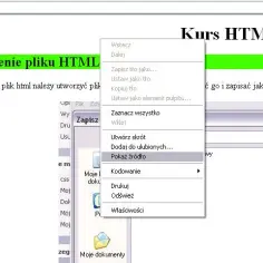 Jak stworzyć plik index html - krok po kroku dla początkujących