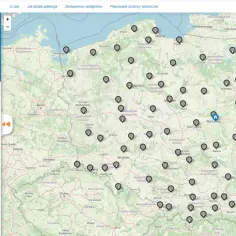 Jak sprawdzić moc sygnału anteny naziemnej? Mapa nadajników DVB-T2 i multipleksów.