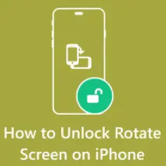 Ikona blokady na iPhonie, symbolizująca odblokowanie obracania ekranu.