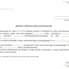 Jak prawidłowo wypełnić wniosek o urlop wychowawczy: Poradnik