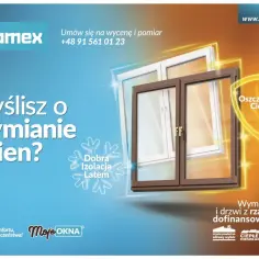 Myślisz o wymianie okien? Skorzystaj z rządowego dofinansowania na nowe okna i drzwi od Framex. Zapewnij sobie ciepło i oszczędność!