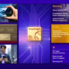 Snapdragon 8s Gen 4: aparat, łączność 5G, gry, audio, AI i wydajność. Nowa generacja mobilnych doświadczeń.