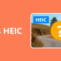 Co to jest HEIC? Kręta droga prowadzi do celu, a znak zapytania sugeruje poszukiwanie odpowiedzi.