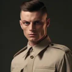 Fryzura na żołnierza: Męska elegancja w militarnej odsłonie