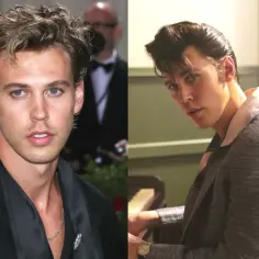 Austin Butler w stylizacji z gali Met i jako Elvis. Jego filmy, seriale i programy to gwarancja świetnej rozrywki.