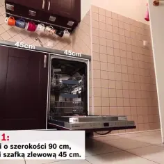 Jak zamontować zmywarkę 45 w szafce 80 - uniknij najczęstszych błędów