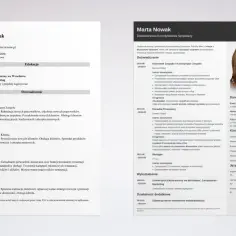 Marta Nowak, Koordynatorka Sprzedaży, pokazuje jak wstawić zdjęcie do CV. Zobacz jej profesjonalny życiorys.