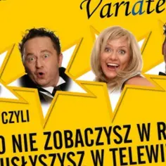 Czterech rozbawionych artystów, czy kabaret pod Wyrwigroszem jeszcze istnieje? Tekst sugeruje, że ich występy są unikalne.