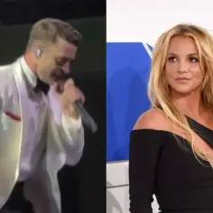Justin Timberlake mówi o Britney Spears na koncercie - wideo viral w sieci