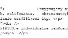 Jak zrobić polskie znaki w HTML, aby uniknąć problemów z wyświetlaniem