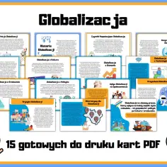 Globalizacja to proces wzajemnego przenikania się kultur, gospodarek i społeczeństw, łączący świat w jedną wspólnotę.