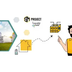 SM Project wyjaśnia net metering: panele słoneczne, magazyny energii i dom z baterią.