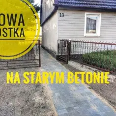 Jak ułożyć kostkę brukową na starym betonie i uniknąć błędów?