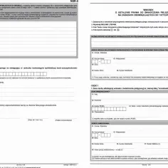 Formularz wniosku o świadczenie pielęgnacyjne, z uwzględnieniem zasiłek pielęgnacyjny 2026. Dane wnioskodawcy i adres zamieszkania.