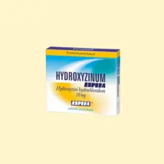 Opakowanie leku Hydroxyzineum Espefa 10 mg, zawierające 30 tabletek powlekanych.