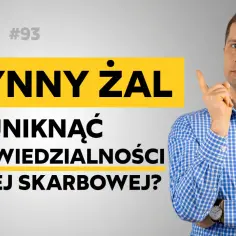 Mężczyzna w kratę tłumaczy, jak uniknąć odpowiedzialności karnej skarbowej dzięki czynnemu żalowi. Podcast "Dzień Dobry Podatki" #93.
