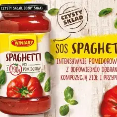 Sos do spaghetti Winiary – naturalny smak bez sztucznych dodatków