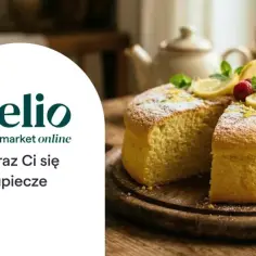 Puszysty biszkopt z cytryną i malinami. Szukasz pomysłu, czym zastąpić jajko w cieście? Delio pomoże Ci upiec idealny deser!
