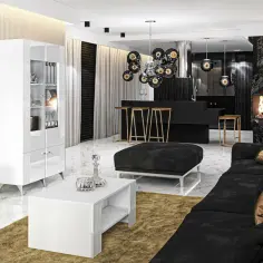 Jak urządzić duży salon z kominkiem, by stworzyć przytulną przestrzeń