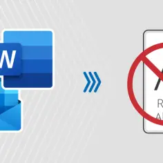 Ikony Word i Outlook przechodzą w zakazany symbol na telefonie z napisem "Read Aloud". Dowiedz się, jak wyłączyć tryb edycji w Wordzie.