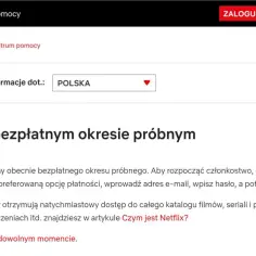 Informacje o bezpłatnym okresie próbnym Netflix w Polsce. Aby zacząć oglądać, odwiedź Netflix.com.