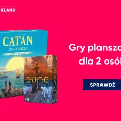 Gry planszowe dla 2 osób: Catan Żeglarze i Dune. Idealne na wspólne wieczory.