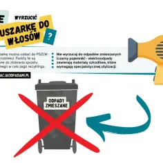 Gdzie wyrzucić suszarkę do włosów? Uniknij błędów w utylizacji