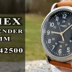 Timex TW2R42500 zegarek męski brązowy - elegancja na każdą okazję