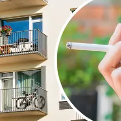 Czy palenie na balkonie jest karalne? Sprawdź, co grozi palaczom