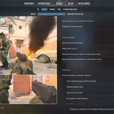 Ustawienia CS2: zaawansowane opcje obrazu, kontrola FPS, jakość cieni i tekstur.