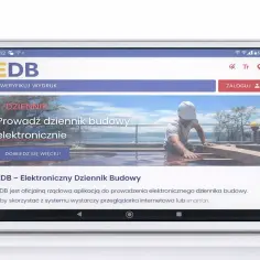 Elektroniczny dziennik budowy EDB. Gdzie kupić? Oficjalna aplikacja rządowa do prowadzenia dziennika budowy. Dowiedz się więcej!