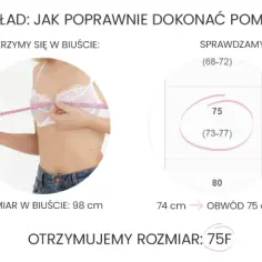 Jak dobrać stanik tabela - uniknij błędów przy wyborze rozmiaru