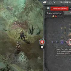 Drzewko umiejętności w Diablo 4, gdzie gracze rozwijają moce specjalne, by siać zniszczenie.