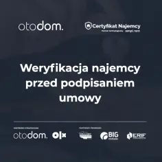 Weryfikacja najemcy przed podpisaniem umowy. Certyfikat Najemcy od otodom.pl.