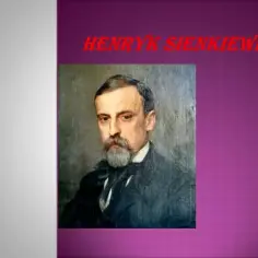 Henryk Sienkiewicz autor W pustyni i w puszczy biografia i ciekawostki