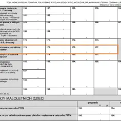 Wiersz 8 formularza PIT dotyczy działalności nierejestrowanej, określonej w art. 20 ust. 1ba ustawy.