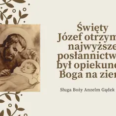 Święty Józef, opiekun Boga na ziemi, czule spogląda na śpiące Dzieciątko. Modlitwa do św. Józefa.