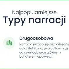 Narracja pierwszoosobowa: opowiadam historię ze swojego punktu widzenia, używając „ja”.