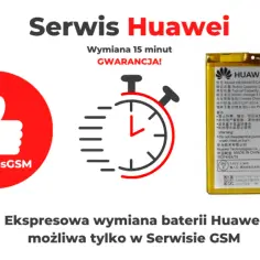 Ile kosztuje wymiana baterii w Huawei? Sprawdź ceny i modele