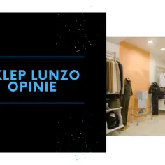 Wnętrze sklepu odzieżowego Lunzo. Zobacz opinie o tej firmie i jej ofercie.