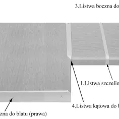 Listwa przyblatowa czy silikon: co lepsze do wykończenia blatu?